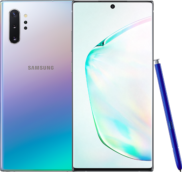 SAMSUNG NOTE 10 PLUS BẠC